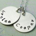 Personalized names pendant:..