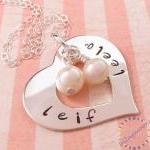 Silver Heart Necklace: Per..