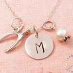 Sterling Silver Wishbone C..