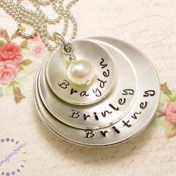 Pendant necklace sterling silver necklace with name necklace for mothers necklace pearl necklace charm necklace pendant with name jewellery