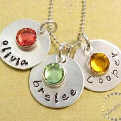 Silver Pendant Personalized Pendant Custom Engraved Necklace Jewellery